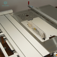 WJ480 Scie à panneaux pliante portable pour machines à bois Scie à table coulissante avec moteur CNC Lame de broche