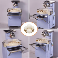 Petite machine à mouler automatique faisant la machine à boulettes de pizza et diviseur de pâte pour la vente de pain à biscuits de boulangerie