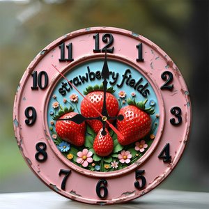 Round Wooden Wall <b>Clock</b> 25x25Cm Silent Quartz Natural Eco Friendly Home Living Room <b>Bedroom</b> Decor <b>Clock</b> - Product Image 1