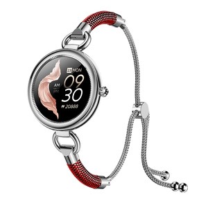 Reloj Inteligente para Mujer F11 CF11max con Incrustaciones de Diamantes, Pantalla AMOLED de 1.19'', Resistente al Agua IP68, Correa de Cristal, Elegante - Product Image 3