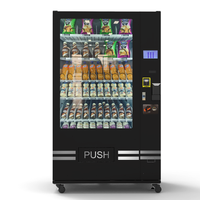 Distributeur automatique de boissons professionnel grande capacité, réfrigérant R290, gestion cloud via SDK intelligent, pour usage bureautique