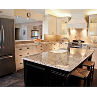 Dalles de granit blanc Galaxy d'Inde, carreaux de marbre blanc Galaxy, granit blanc Galaxy