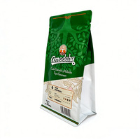 Sacs en plastique personnalisés imprimés à chaud pour café en grains et aliments pour animaux de compagnie, finition mate, fond plat, sacs en Mylar