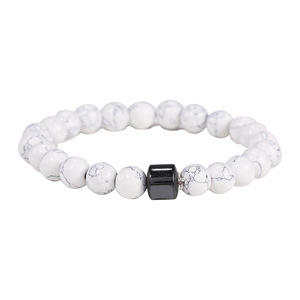 Pulsera de Piedras Naturales con Cuentas de Ónice Negro Magnético, Ojo de Tigre y <span class=keywords><strong>Piedra</strong></span> de Pino, para Hombre y Mujer, Venta Caliente - Product Image 4