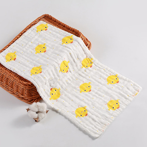 Parches de 6 capas para bebés, almohadillas para los hombros, antivaho, leche suave, babero de muselina, bonita impresión, <span class=keywords><strong>toalla</strong></span> para bebé - Product Image 6