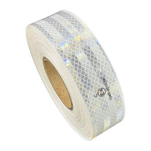 トラック安全ECE 104R反射ステッカー イエローダイヤモンドグレード接着剤 レトロ反射ステッカー 反射テープ - Product Image 4