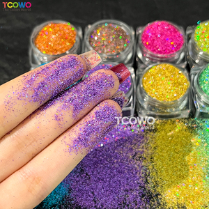 กลิตเตอร์ที่ได้รับการรับรองจาก TUV ย่อยสลายได้ เป็นมิตรกับสิ่งแวดล้อม สำหรับตกแต่งเล็บและลิปกลอส  ไม่มีส่วนผสมของ GMO  กลิตเตอร์เครื่องสำอางจากพืช - Product Image 3