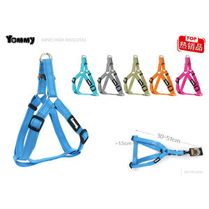 Imbracatura per Cani Yommy Regolabile 56-81cm Riflettente Blu per Cani di Piccola e Media Taglia - Product Image 3