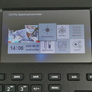 7 인치 색깔 <span class=keywords><strong>Lcd</strong></span> 스크린 190-1100nm 분광계 진짜 두 배 광도계 Uv 힘 분광 광도계 - Product Image 3