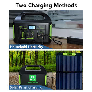 도매 500W 소형 무소음 야외 휴대용 에너지 백업 전원 공급 장치 태양광 발전기 캠핑용 전기 발전소 - Product Image 5