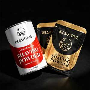 Polvere da <span class=keywords><strong>Barba</strong></span> Nera Personalizzata OEM Portatile Senza Rasoio per Uomo, Polvere da <span class=keywords><strong>Barba</strong></span> Private Label che Aiuta a Prevenire i Peli Incarniti - Product Image 3