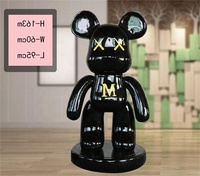 Figurine en fibre de verre en fibre de verre Dragon Ball Z Abstrait Résine Amoureux Humain Micky Mouse Sculpture