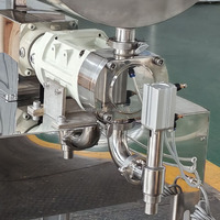 Machine de remplissage semi-automatique de pompe à lobes rotative d'acier inoxydable de rendement élevé direct d'usine avec la trémie d'agitation