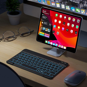 Nhà Máy Giá Không Dây Bluetooth Ma Thuật Bàn Phím Chúng Tôi Bố Trí Mỏng 78 Phím Xách Tay Backlit Bàn Phím Bluetooth Cho iPad Không Khí 6 Pro - Product Image 5