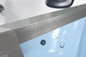 Combinaison de douche <span class=keywords><strong>hydro</strong></span>-douche à l'italienne pour 2 personnes du fabricant Baignoire à remous <span class=keywords><strong>Spa</strong></span> Waterfall Jacuzzier Trempage pour hôtels Égouttoir - Product Image 3