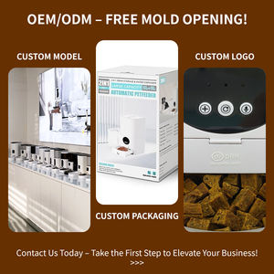 Grosir OEM pengumpan Pat otomatis catu daya ganda pemberi makan anjing kucing pintar Wifi dengan waktu pemberi makanan kucing pintar otomatis - Product Image 6