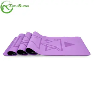ZHEN SHENG Starkes schweiß absorbieren des PU-Yoga matten-Logo für profession elle Übungen