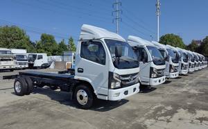Dfsv 6x4 תיבת מטען בצד משאית עם סוללה לטווח ארוך euro5 אירופה 6 משאיות משאית משומשת למכירה בסין - Product Image 3