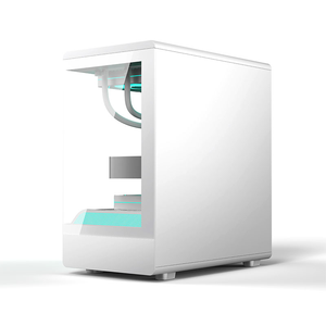 Boîtier PC Mini Tour Hurricane Beast M-ATX, compatible avec les cartes mères <span class=keywords><strong>ITX</strong></span> et le refroidissement liquide de 240 mm, panneau latéral en verre trempé, ordinateur de jeu - Product Image 4
