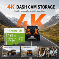 Carte mémoire OEM Nandstor en gros pour usine, haute vitesse V30 U3 A2, 64 Go, 128 Go, 256 Go, 512 Go, 1 To, pour téléphone, drone, appareil photo