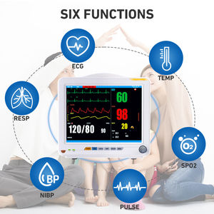Monitor Cardíaco CMS8000G CE Económico, Monitor de ECG para Pacientes, Equipo Médico para UCI - Product Image 2