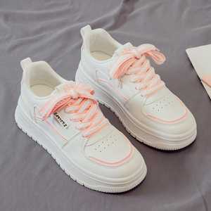 <span class=keywords><strong>Zapatillas</strong></span> Deportivas <span class=keywords><strong>Blancas</strong></span> para <span class=keywords><strong>Mujer</strong></span>, Modernas, Casuales, Cómodas y a la Moda - Product Image 6