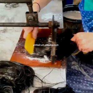 Une machine pour diriger la cuticule des cheveux dans la même direction des cheveux <span class=keywords><strong>Martin</strong></span> non-remy aux cheveux <span class=keywords><strong>Martin</strong></span> Remy - Product Image 4