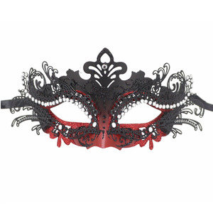 DAMAI Masquerade Metal Craft butterfly Mask Mardi Gras Decorations for Women Venetian Masks for Halloween Costume Party Carnival - Product Image 2