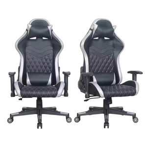 Chaise de jeu ergonomique confortable de haute qualité en cuir synthétique réglable en hauteur 5939 Chaise de jeu Racing 5939 59 - Product Image 4