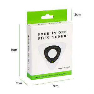 Venta caliente Cuatro en Uno Pick Tuner Pick Set 12 Tone Tuning 3 púas de grosor para músicos 3 púas para todos los instrumentos de cuerda - Product Image 5