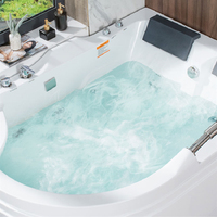 Baignoires de Massage autoportantes en acrylique de haute qualité Offre Spéciale baignoire à remous d'air moderne pour hôtel maison pour appartement