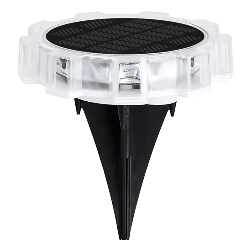 Solar LED RGB IP65 Battery Powered Rechargeable Small Garden Pathway Driveway Lawn Villa Spike Mount Lighting 8-12H