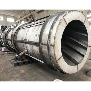 Nuevo Secador Rotatorio Multifuncional con Calefacción Eléctrica para las Industrias Alimentaria y de la Construcción, con Motor Central y Componentes PLC - Product Image 3