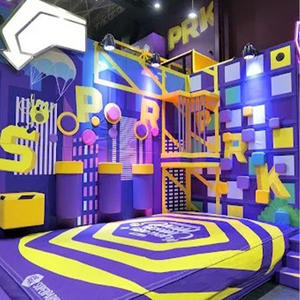 One-Stop Service Custom Kids Play Center Jump Park Indoor Playground Equipment Children's <strong>Ball</strong> Park Games with Rope Course - Product Image 6