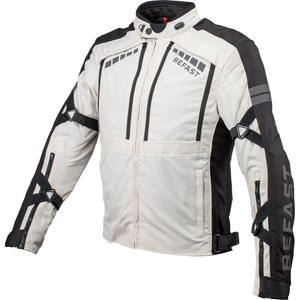 แจ็กเก็ตมอเตอร์ไซค์3ชั้นสีดำเทาได้รับการรับรองจาก befast Strike CE - Product Image 2