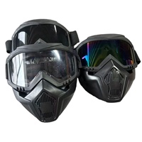 Masque de protection coupe-vent pour motocross, vente en gros, pour la conduite en extérieur, lunettes de protection Harley Racing