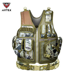 Gilet tactique professionnel léger et réglable pour adultes, idéal pour le jeu CS, l'entraînement, le port de plaques de protection et la sécurité. - Product Image 1