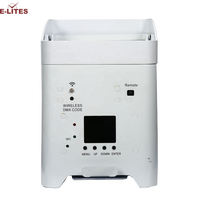 Led de contrôle de téléphone portable Par 4x18W 6 en 1 WDMX batterie de charge Par lumière