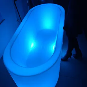 Banheira de massagem de spa, banheira de beleza, lâmpada para banheira, móveis com iluminação de cores rgb, uso adulto