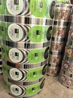 Film de scellage de gobelets personnalisé pour machine à sceller les gobelets en papier en plastique PP pour thé Boba, eau, café, jus, soda