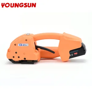 YOUNGSUN Q2L 13-19mm PP PET Band Q2L Máquina de cintar portátil alimentada por bateria Ferramentas Máquina de cintar Máquina de embalagem