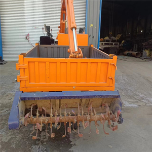 Rotocultivador montado en tractor - aflojamiento y cultivo del suelo de huertos - volteo de tierras en invernaderos - implementos agrícolas - Product Image 4