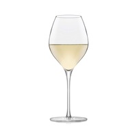 Verre à vin rouge en cristal importé American Libbey, modèle Bourgogne à pied large, 401-500 ml, pour hôtels minimalistes