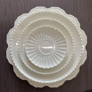 Hiện Đại Châu Âu Sáng Tạo Gốm Bữa Ăn Tối Tấm Trắng Nổi Bộ Đồ Ăn Đặt Cho Phương Tây Hộ Gia Đình Sử Dụng - Product Image 2