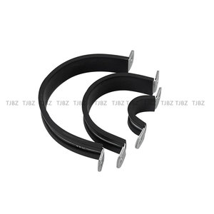 Ống cao su kẹp lót <span class=keywords><strong>u</strong></span> loại kẹp thép không gỉ cho cáp điện kẹp PVC Ống kẹp 10 mét - Product Image 4