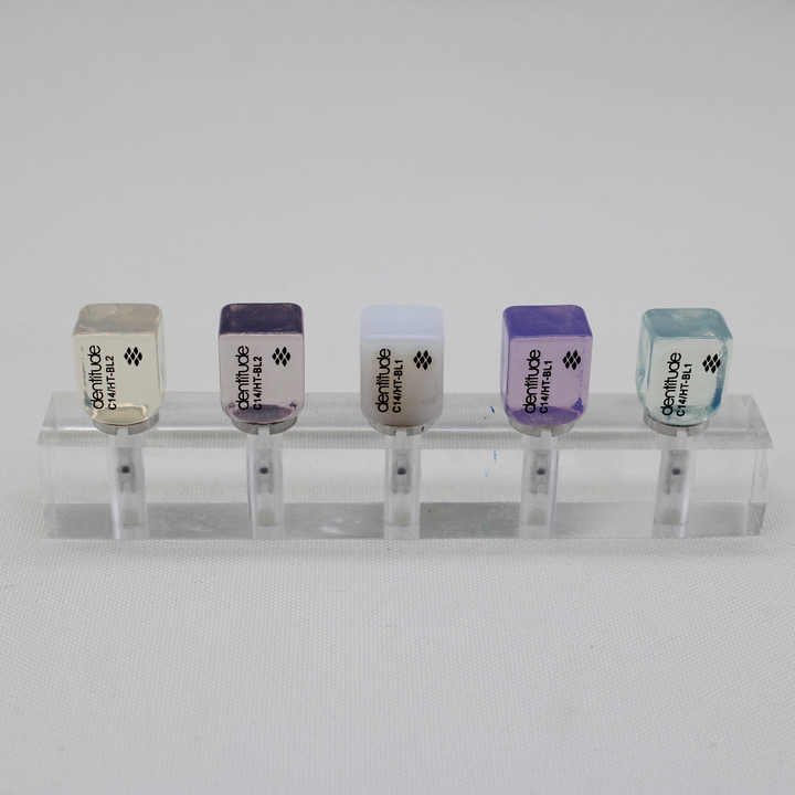 Dentitude Amber Color Lithium Disilicate Cad/cam Blocks Crystal Amber ...