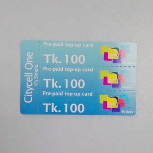 Tarjeta <span class=keywords><strong>Prepago</strong></span> Personalizada, Tarjeta de Recarga con Código de Activación para Llamadas Telefónicas - Product Image 3