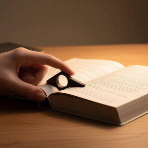 Support de lecture en bois pour livres, à une main, pour utilisation sur table - Product Image 2