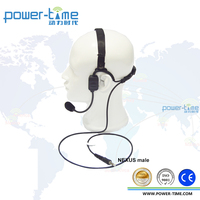 Haut-parleur à conduction osseuse de haute qualité avec casque microphone flexible