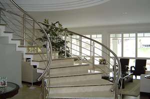 Homedeco <span class=keywords><strong>TAKA</strong></span> TK-0706 Moderno Supporto per Corrimano Regolabile in Acciaio Inox 304 316 per Balaustra in Vetro Montata su Scala - Product Image 5